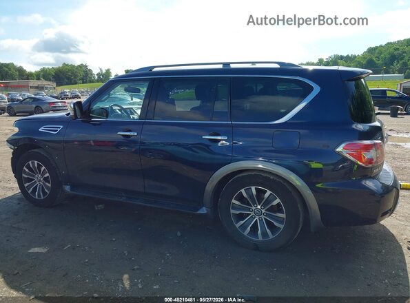 JN8AY2NC8JX502425 2018 NISSAN ARMADA Black Widok wnętrza 360 stopni