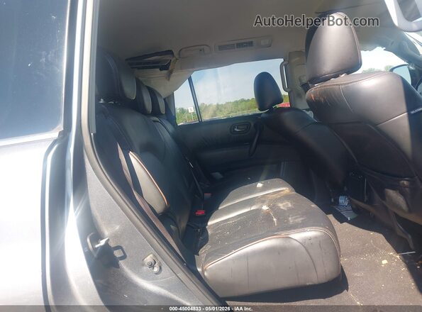 JN8AY2ND2K9089299 2019 NISSAN ARMADA Gray Vista de la etiqueta del VIN
