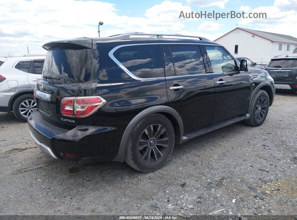 JN8AY2NE3H9702211 2017 NISSAN ARMADA Black Trasero derecho