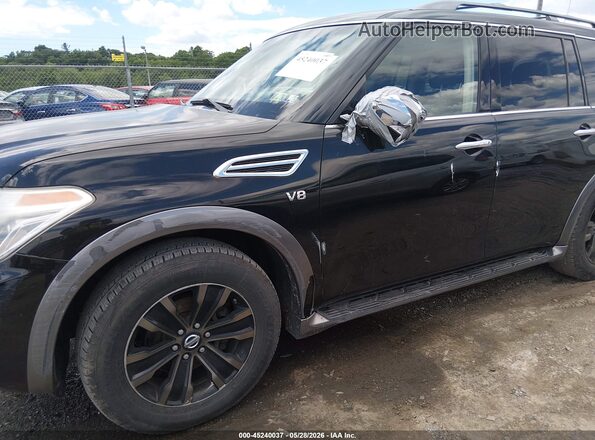 JN8AY2NE3H9702211 2017 NISSAN ARMADA Black Vista frontal