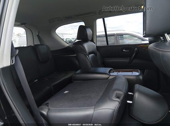 JN8AY2NE3H9702211 2017 NISSAN ARMADA Black Vista de la etiqueta del VIN