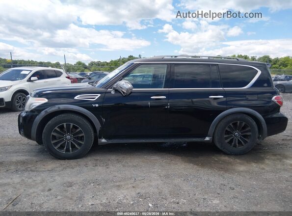 JN8AY2NE3H9702211 2017 NISSAN ARMADA Black Vista interior de 360 grados