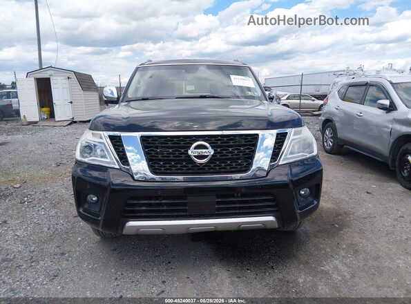 JN8AY2NE3H9702211 2017 NISSAN ARMADA Black Vista del cuadro de instrumentos