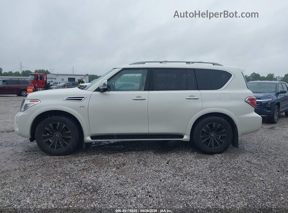 JN8AY2NE3L9780609 2020 NISSAN ARMADA Белый Панорамный вид салона 360°
