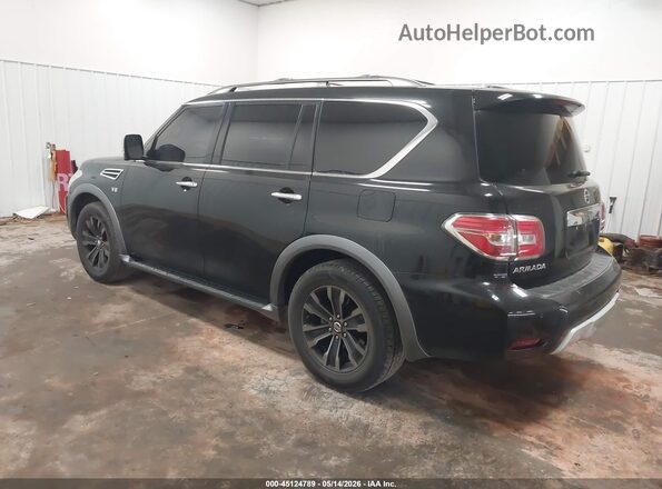 JN8AY2NE5H9706566 2017 NISSAN ARMADA Black Հետևի ձախ