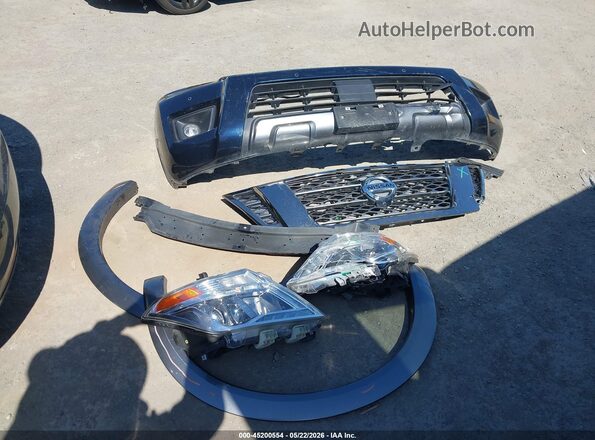 JN8AY2NE6J9734124 2018 NISSAN ARMADA Dark Blue Вид щитка приладів