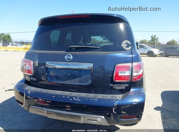 JN8AY2NE6J9734124 2018 NISSAN ARMADA Dark Blue 