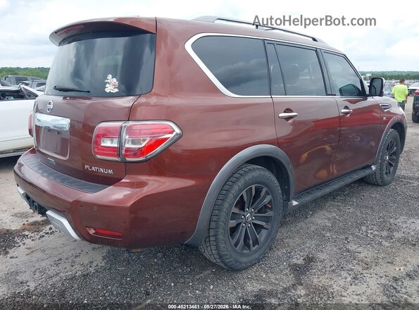 JN8AY2NE7H9706021 2017 NISSAN ARMADA Brown Tył prawy