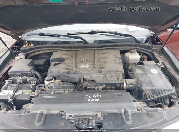 JN8AY2NE7H9706021 2017 NISSAN ARMADA Brown Widok z tyłu