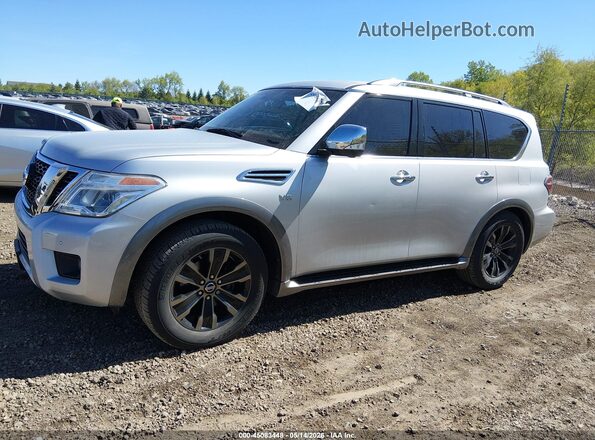 JN8AY2NE8H9704956 2017 NISSAN ARMADA Silver 