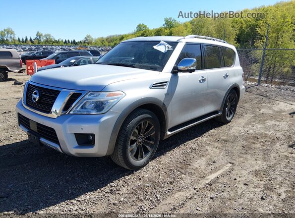 JN8AY2NE8H9704956 2017 NISSAN ARMADA Silver 