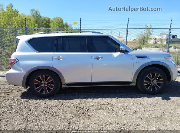 JN8AY2NE8H9704956 2017 NISSAN ARMADA Silver 