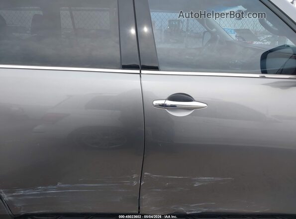JN8AY2NF2H9304481 2017 NISSAN ARMADA Gray Вид задньої частини салону