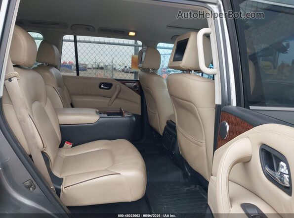 JN8AY2NF2H9304481 2017 NISSAN ARMADA Gray Вид наклейки з VIN-кодом
