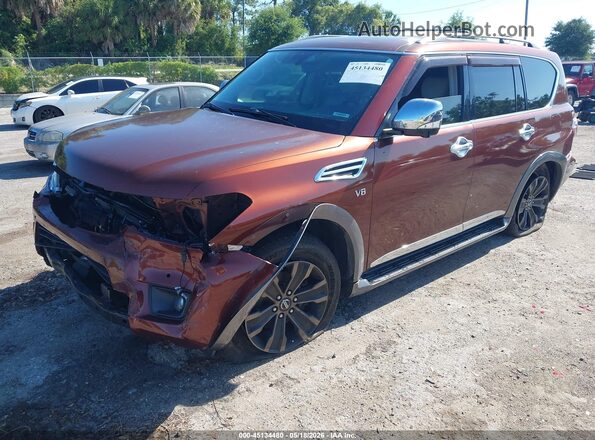 JN8AY2NFXJ9332387 2018 NISSAN ARMADA Brown 