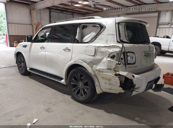 JN8AY2NFXL9360967 2020 NISSAN ARMADA Белый Задняя левая четверть