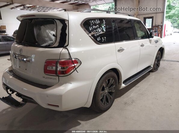 JN8AY2NFXL9360967 2020 NISSAN ARMADA Белый Задняя правая четверть
