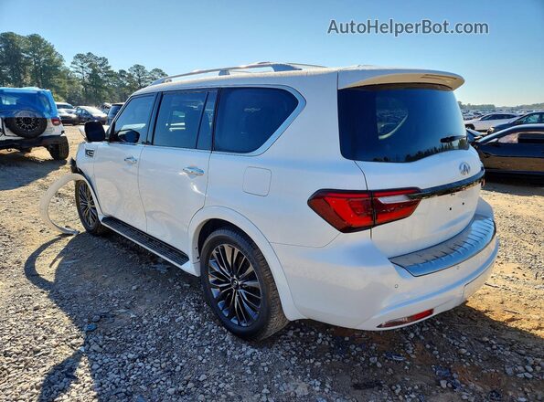 JN8AZ2AD9M9861366 2021 INFINITI QX80 White Trasero izquierdo
