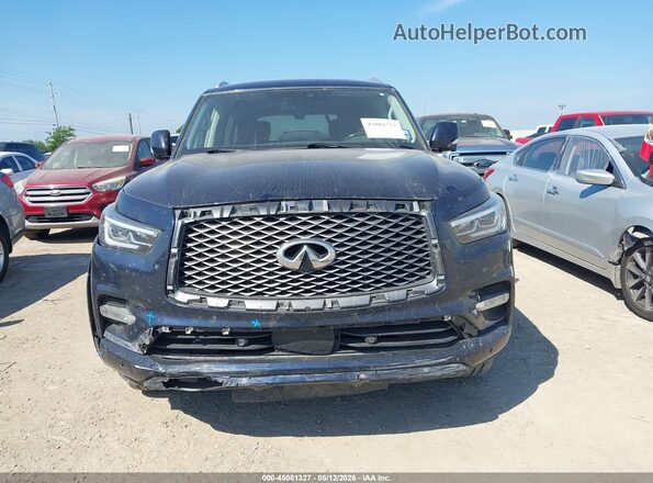 JN8AZ2AF1M9719837 2021 INFINITI QX80 Dark Blue უკანა სალონის ხედი