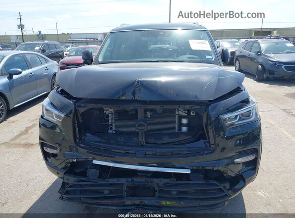 JN8AZ2AF1R9765580 2024 INFINITI QX80 Black Vista interior trasera