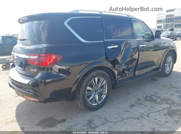JN8AZ2AF2M9720043 2021 INFINITI QX80 Black Задня права чверть