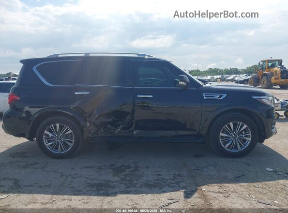 JN8AZ2AF2M9720043 2021 INFINITI QX80 Black Вид задньої частини салону