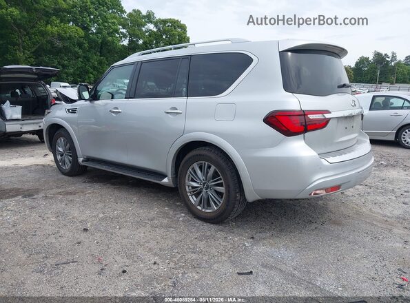 JN8AZ2AF5M9717217 2021 INFINITI QX80 Серебряный Задняя левая четверть