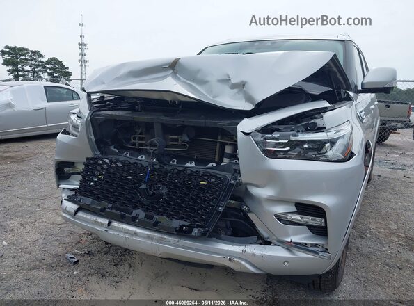 JN8AZ2AF5M9717217 2021 INFINITI QX80 Серебряный Вид спереди