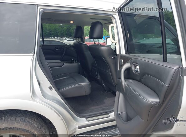 JN8AZ2AF5M9717217 2021 INFINITI QX80 Серебряный Вид наклейки с VIN-кодом