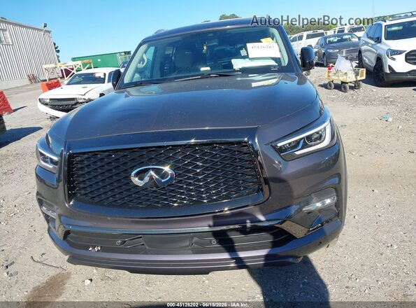 JN8AZ2AF8N9742565 2022 INFINITI QX80 Серый Вид задней части салона