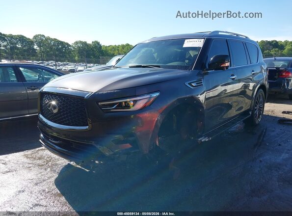 JN8AZ2BEXR9327226 2024 INFINITI QX80 Gray Front left