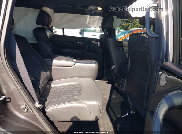 JN8AZ2BEXR9327226 2024 INFINITI QX80 Gray VIN sticker view
