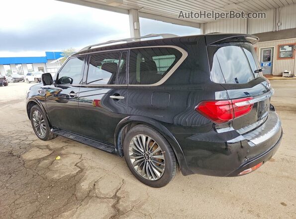 JN8AZ2NE9K9234909 2019 INFINITI QX80 Black Tył lewy