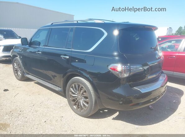 JN8AZ2NEXH9157329 2017 INFINITI QX80 Black Trasero izquierdo