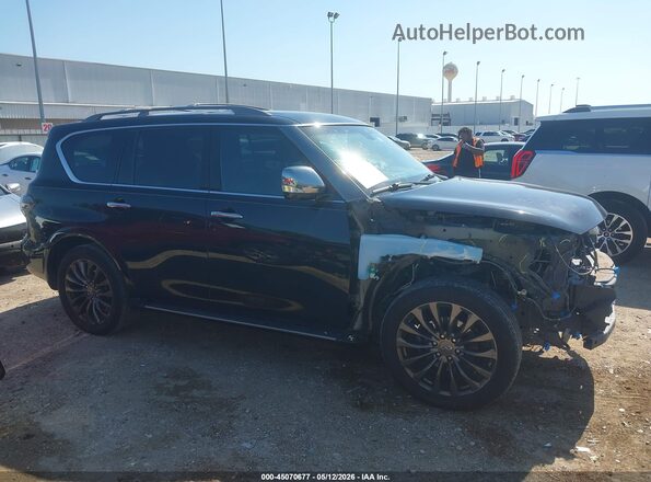 JN8AZ2NEXH9157329 2017 INFINITI QX80 Black Vista interior de 360 grados