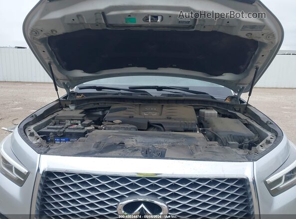 JN8AZ2NF0K9688846 2019 INFINITI QX80 Серебряный Вид сзади