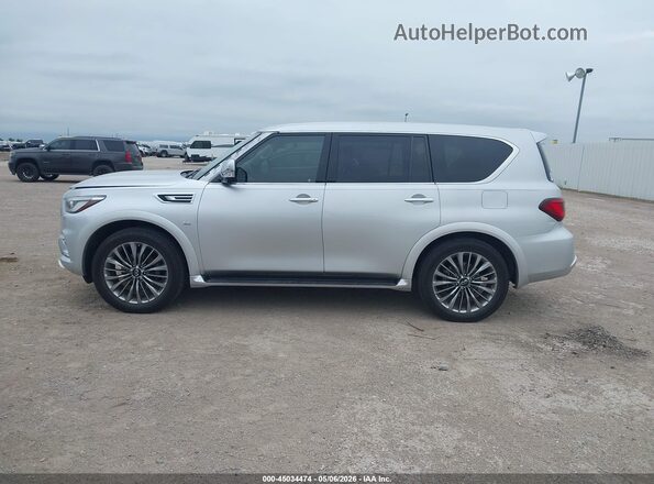 JN8AZ2NF0K9688846 2019 INFINITI QX80 Серебряный Панорамный вид салона 360°