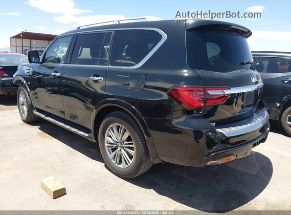 JN8AZ2NF0L9701953 2020 INFINITI QX80 Black უკანა მარცხენა