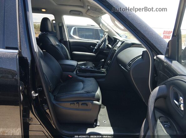 JN8AZ2NF0L9701953 2020 INFINITI QX80 Black წინა სალონის ხედი