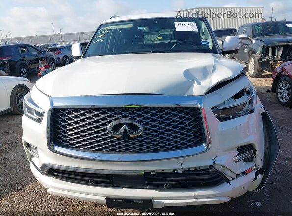 JN8AZ2NF3K9683740 2019 INFINITI QX80 White Vista del cuadro de instrumentos