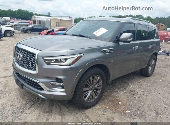 JN8AZ2NF3L9704460 2020 INFINITI QX80 Gray Front left