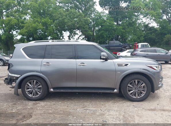 JN8AZ2NF3L9704460 2020 INFINITI QX80 Gray 360 interior view