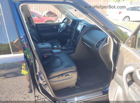 JN8AZ2NF3L9704703 2020 INFINITI QX80 Black Вид салону спереду