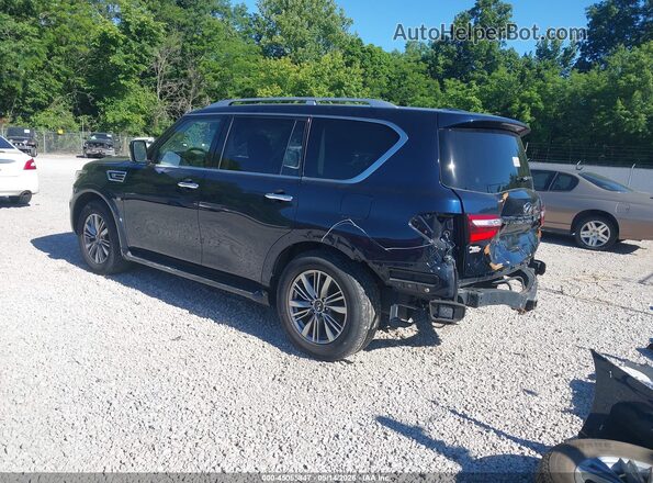 JN8AZ2NF3L9704703 2020 INFINITI QX80 Black Задня ліва чверть