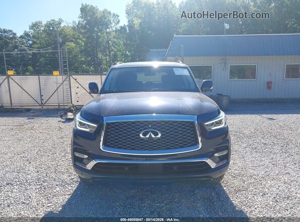 JN8AZ2NF3L9704703 2020 INFINITI QX80 Black Вид задньої частини салону