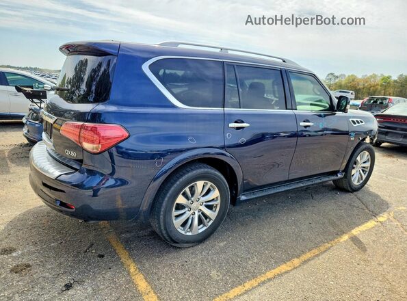 JN8AZ2NF5G9610568 2016 INFINITI QX80 Blue 