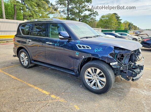 JN8AZ2NF5G9610568 2016 INFINITI QX80 Blue 