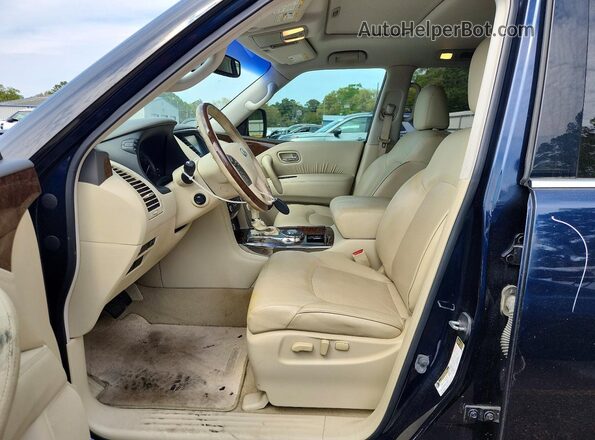 JN8AZ2NF5G9610568 2016 INFINITI QX80 Blue 