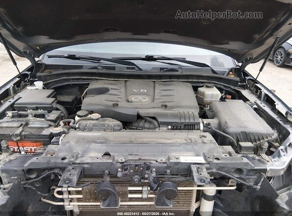 JN8AZ2NF5K9683674 2019 INFINITI QX80 Серый Вид сзади