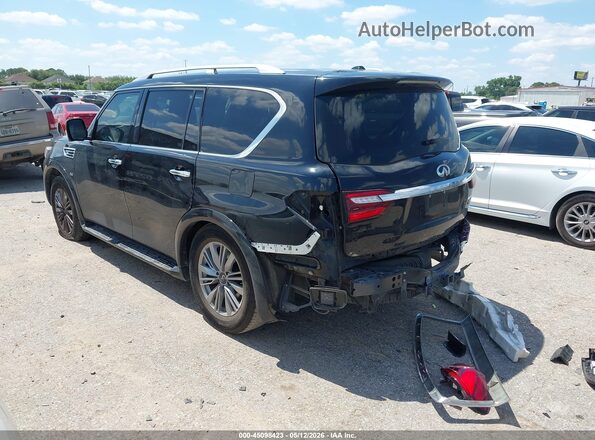 JN8AZ2NF5L9702175 2020 INFINITI QX80 Black Հետևի ձախ